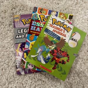 Scholastic Pokemon Guidebook with Purple and Black Cover